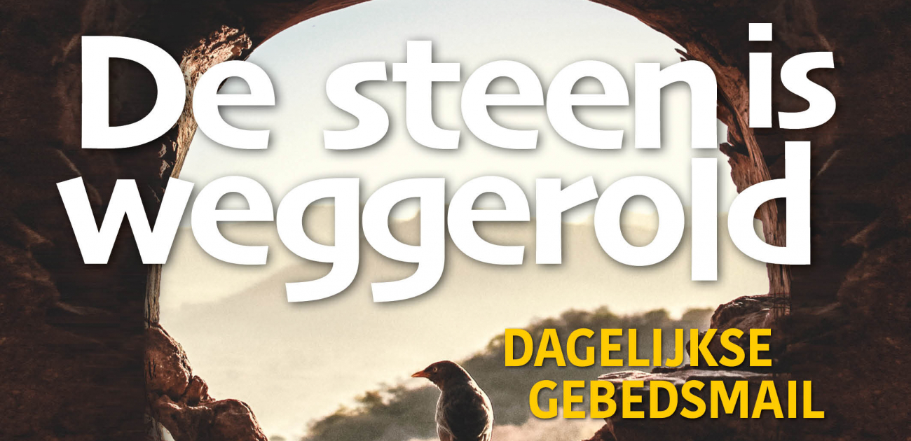 "De steen is wegggerold" – schrijf je nú in voor onze 40-dagenretraite