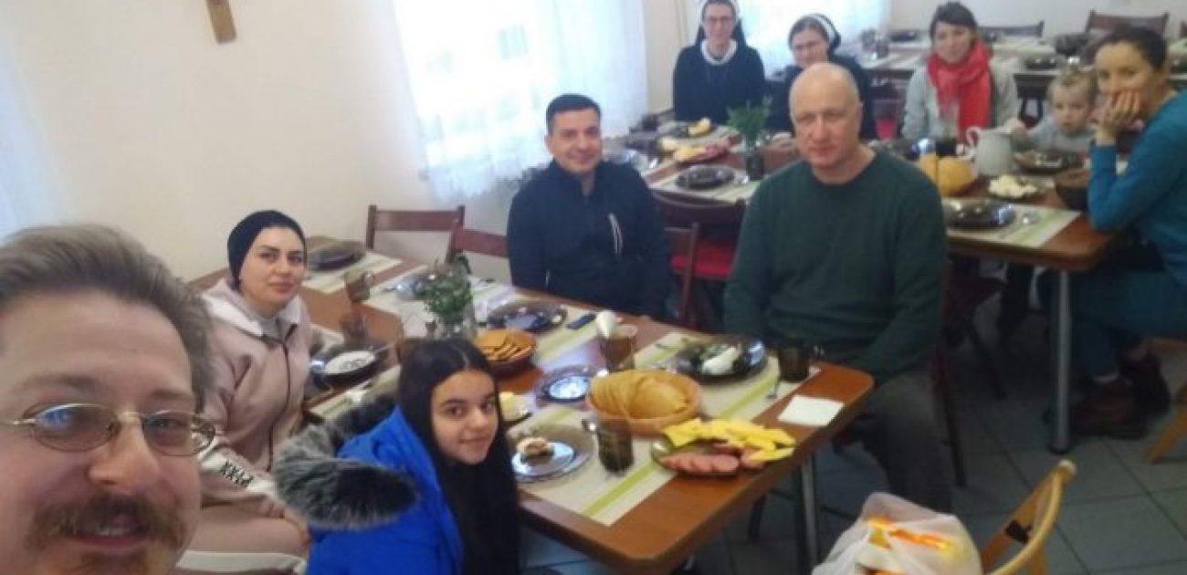 Jezuïeten in de Oekraïense stad Chmelnytsky bieden hulp aan vluchtelingen