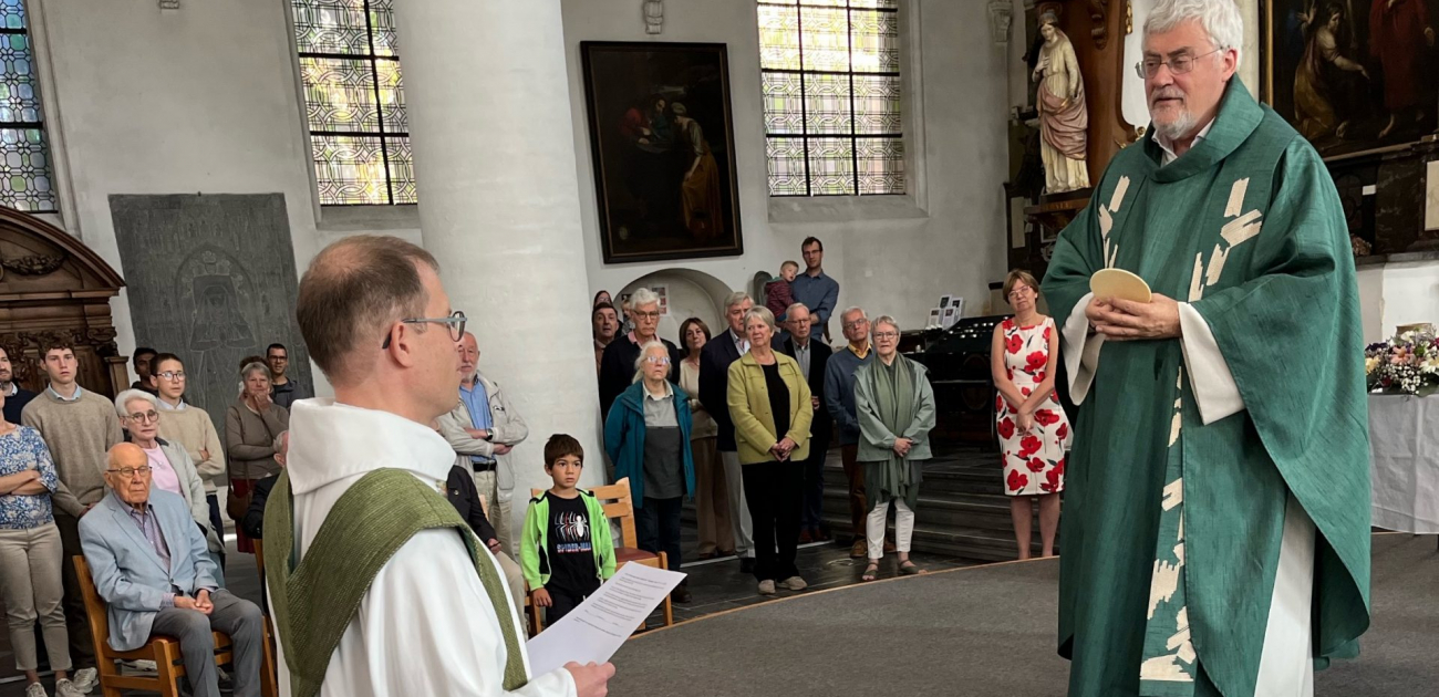 Jos Moons sj legde zijn laatste geloften af 4