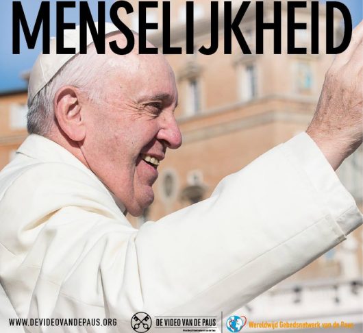 Nieuwe video-boodschap Paus voor maand september 2016