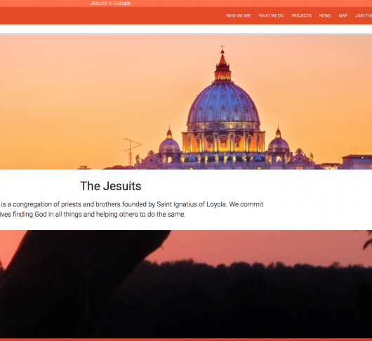 Nieuwe website Europese jezuïeten
