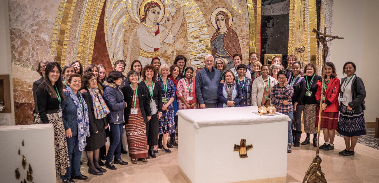 Paus Franciscus spreekt voor Jesuit Social Justice and Ecology Secretariat in Rome