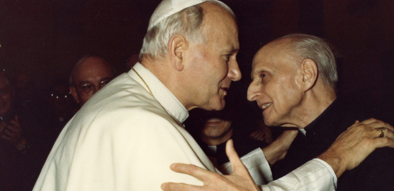 Paus Johannes Paulus II en de jezuïeten
