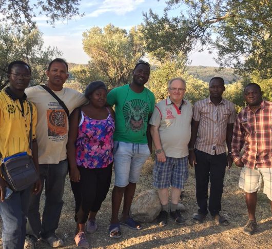 Tonny Cornoedus sj op de radio over situatie op Lesbos