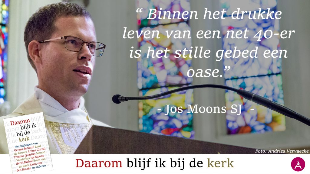 Waarom Jos Moons sj ongeneeslijk van de kerk houdt